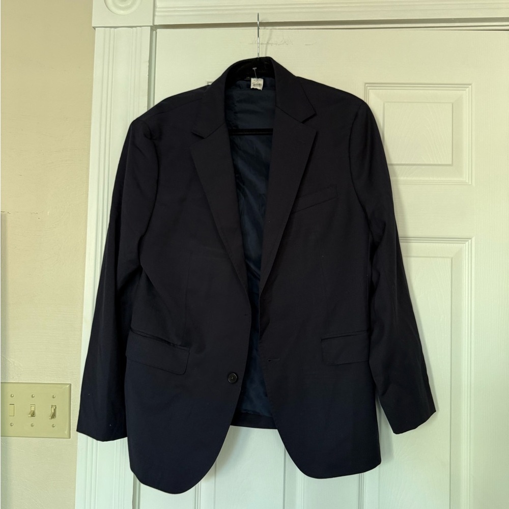 Bonobos Navy Men's Blazer 100% Wool